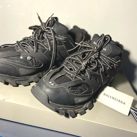 Balenciaga Other - Authentic balenciaga black track sneakers
